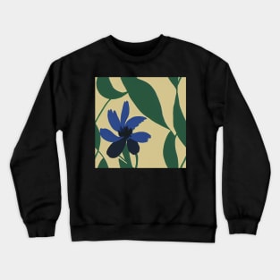 Beautiful Stylized Blue Flowers, for all those who love nature #201 Crewneck Sweatshirt